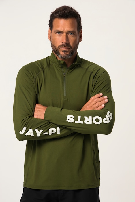 JAY-PI Funtions-Longsleeve FLEXNAMIC®, Fitness, QuickDry, Stehkragen, Langarm