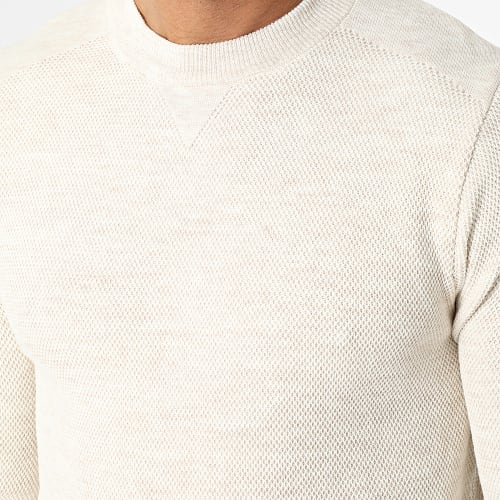 Pull Beige Chiné