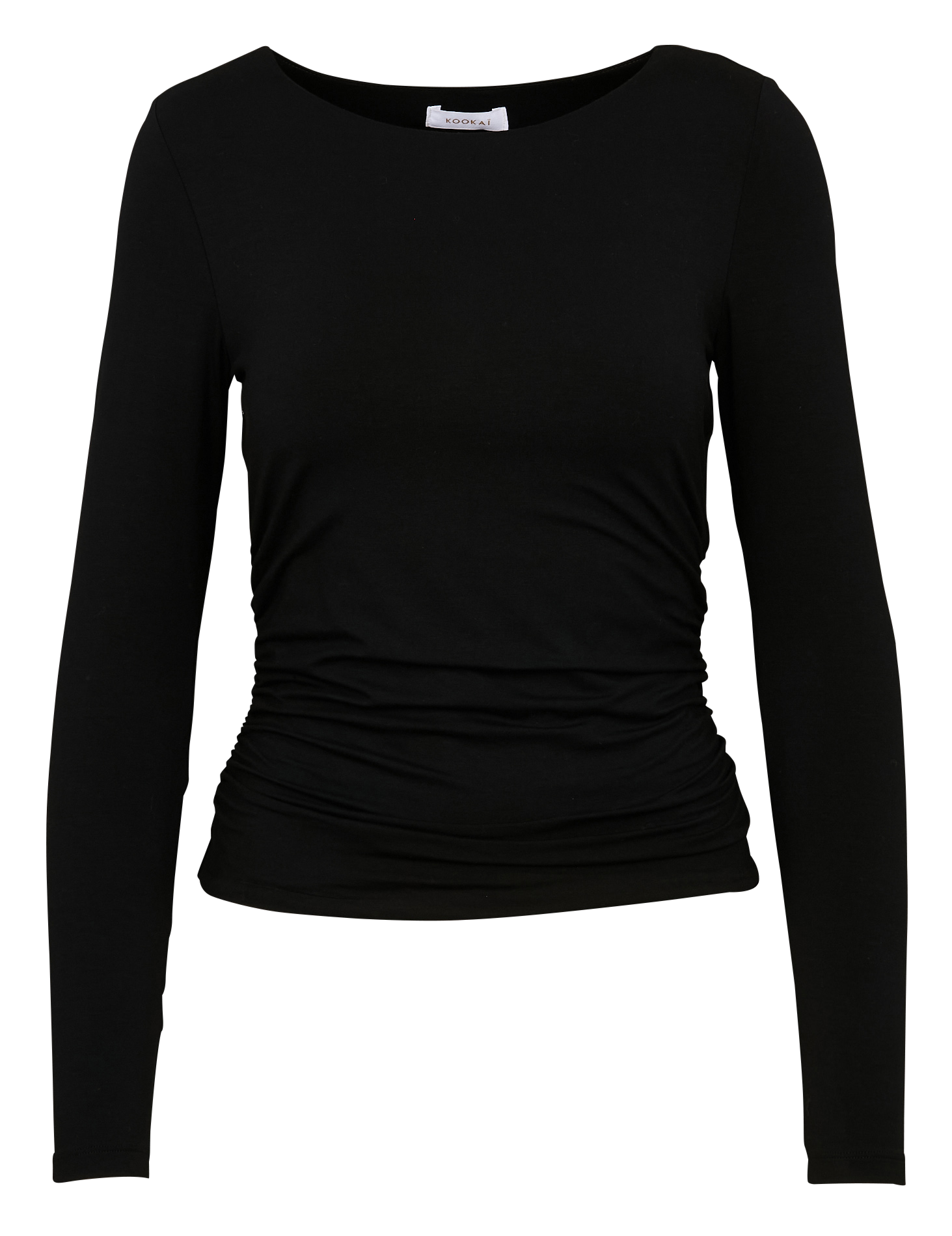 SIA - Tee-shirt cintré col rond| Noir
