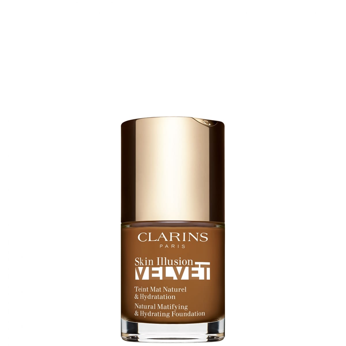 CLARINS Skin Illusion Velvet Fond de Teint Mat Naturel &  Hydratation