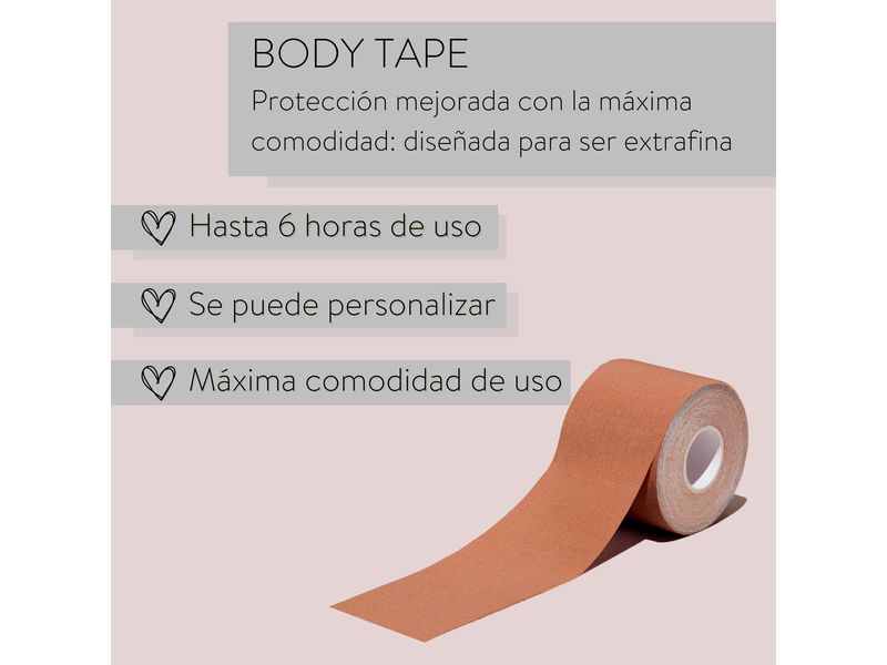 Parsa Beauty Body Tape nude 2 Stück Unsichtbarer Halt für jedes Outfit