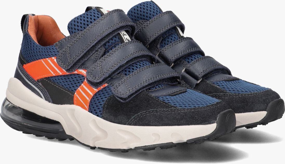 BRAQEEZ blauwe braqeez lage sneakers tino tokyo
