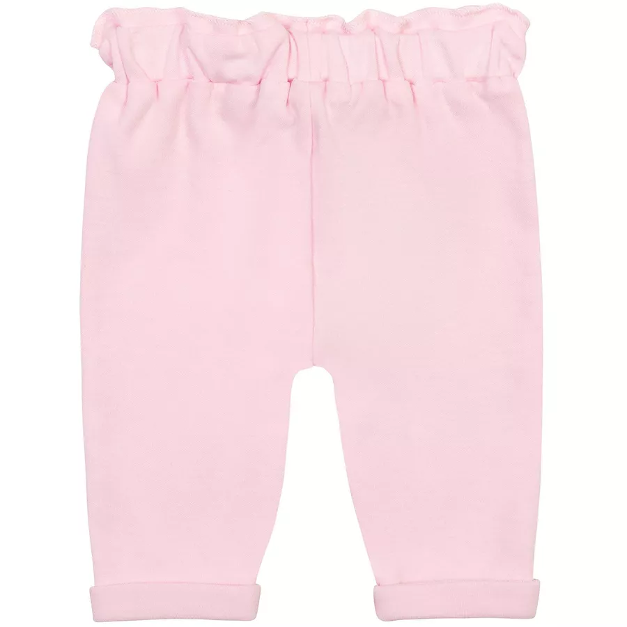 MINOTI Babyset 3-tlg. RosaCremeweiß