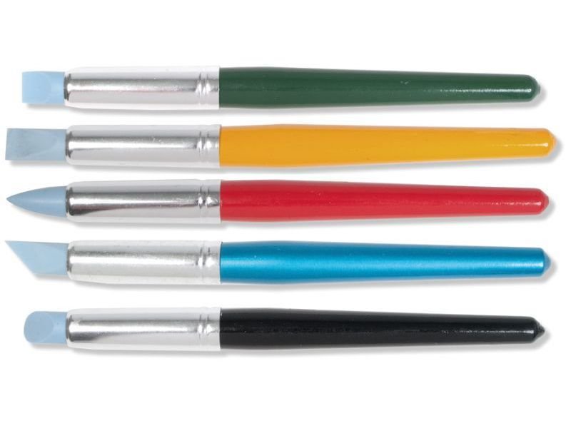 Gummipinsel-Set