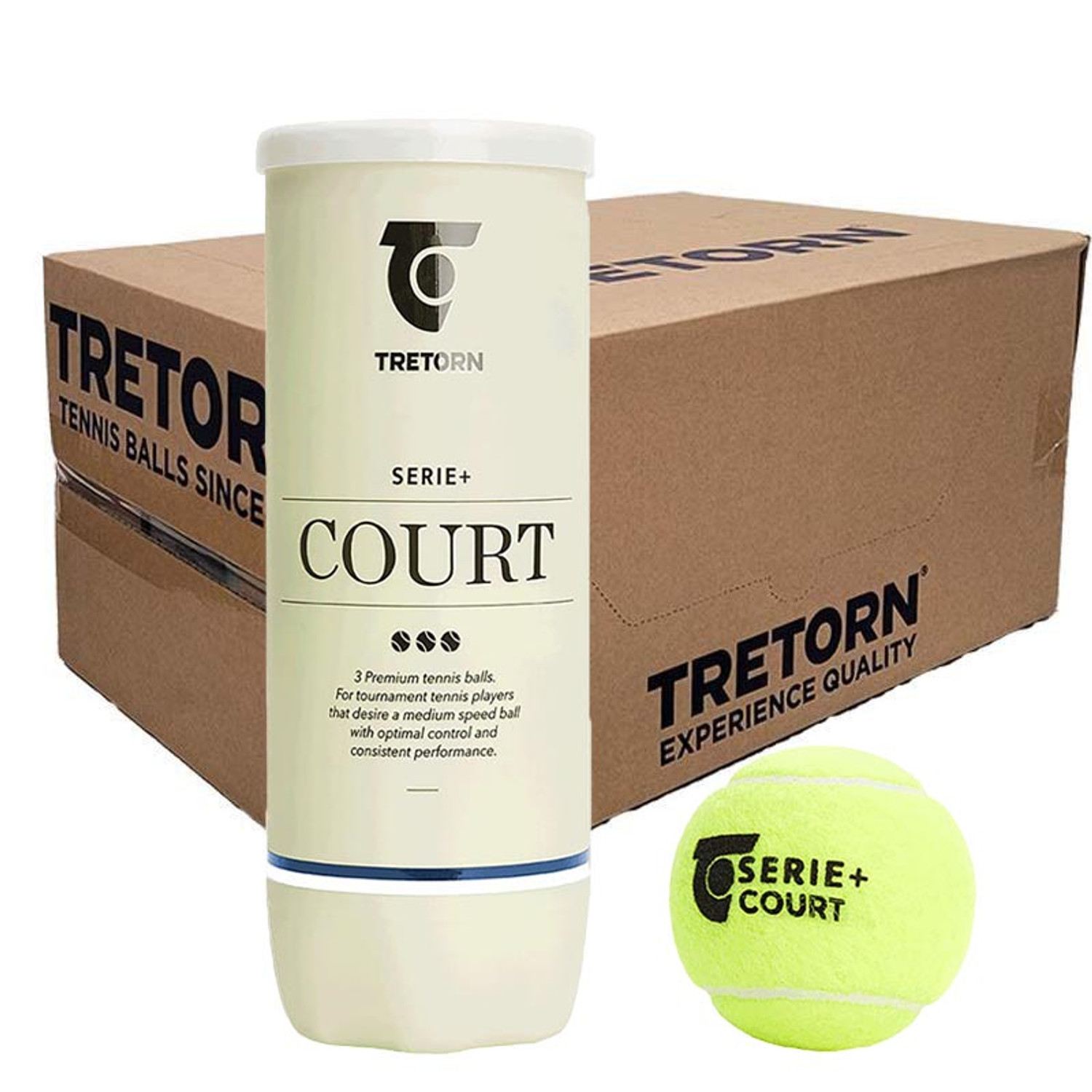 Tretorn Serie+ Court 24x3 St. (6 Dozijn)