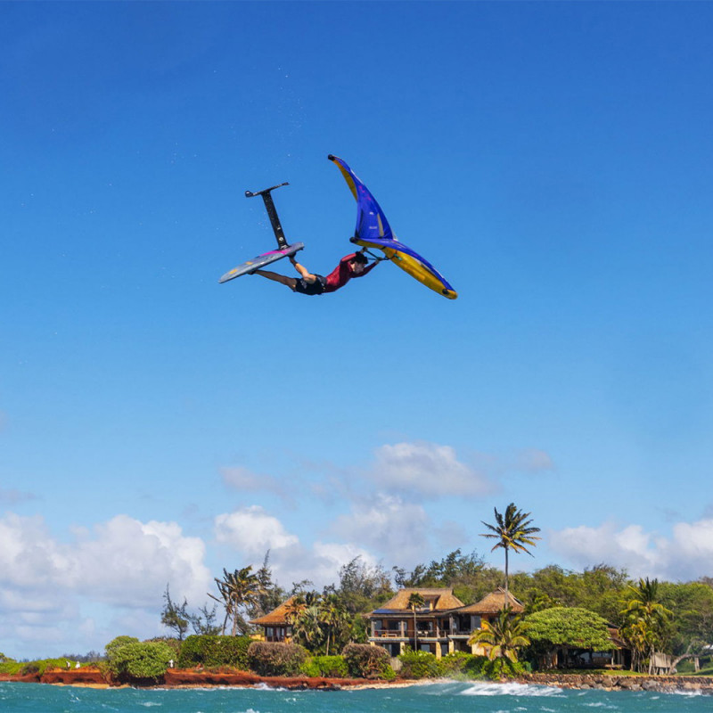 AILE DE WINGSURF DUOTONE UNIT D/LAB V5 BLEU/GRIS 2025