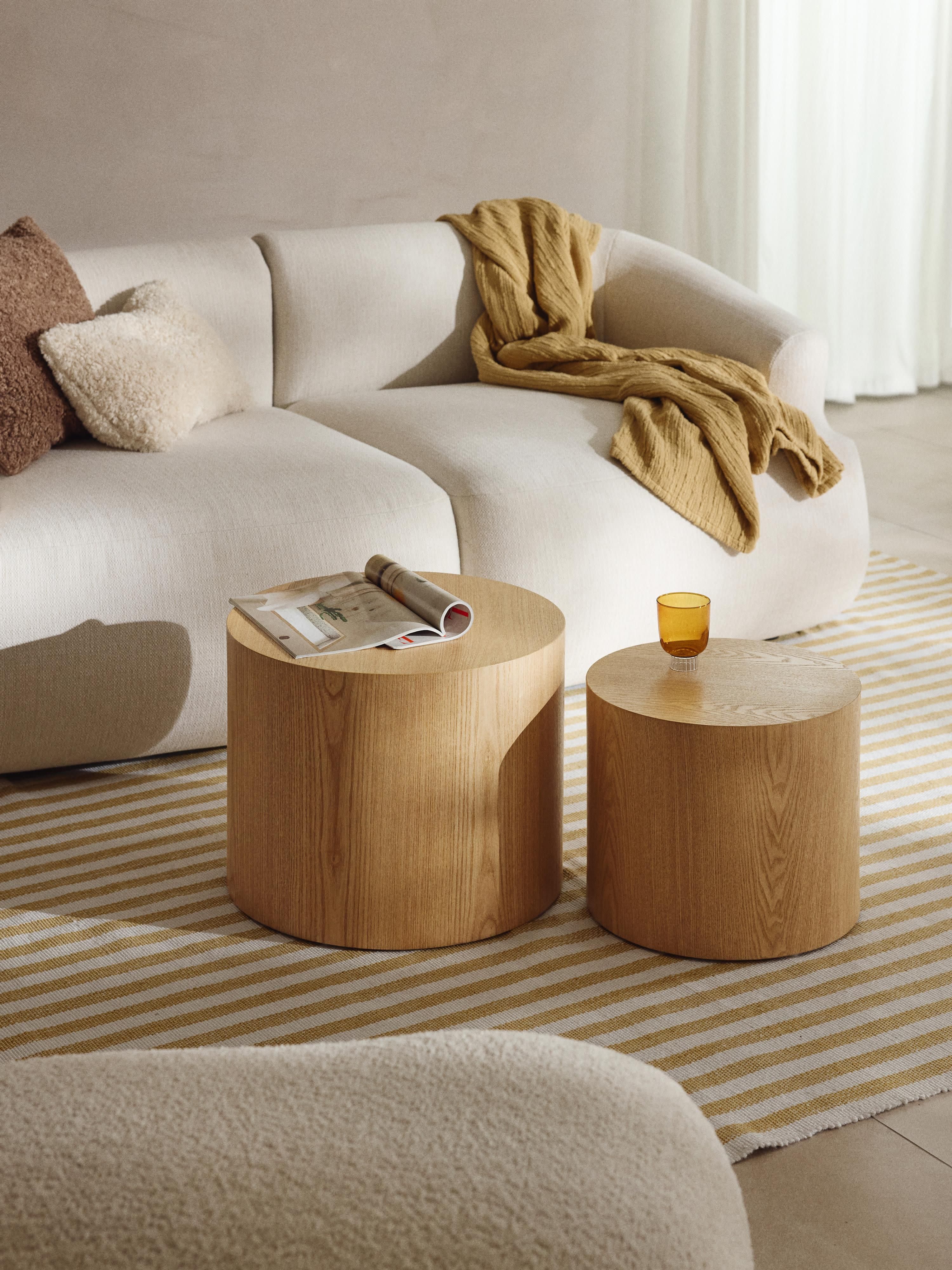Houten salontafels Dan, 2-delig