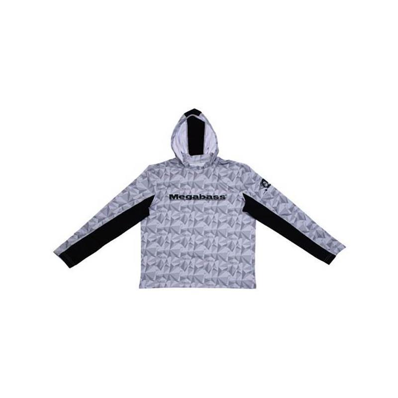 Sweat Homme Megabass Game Hoodie - Blanc