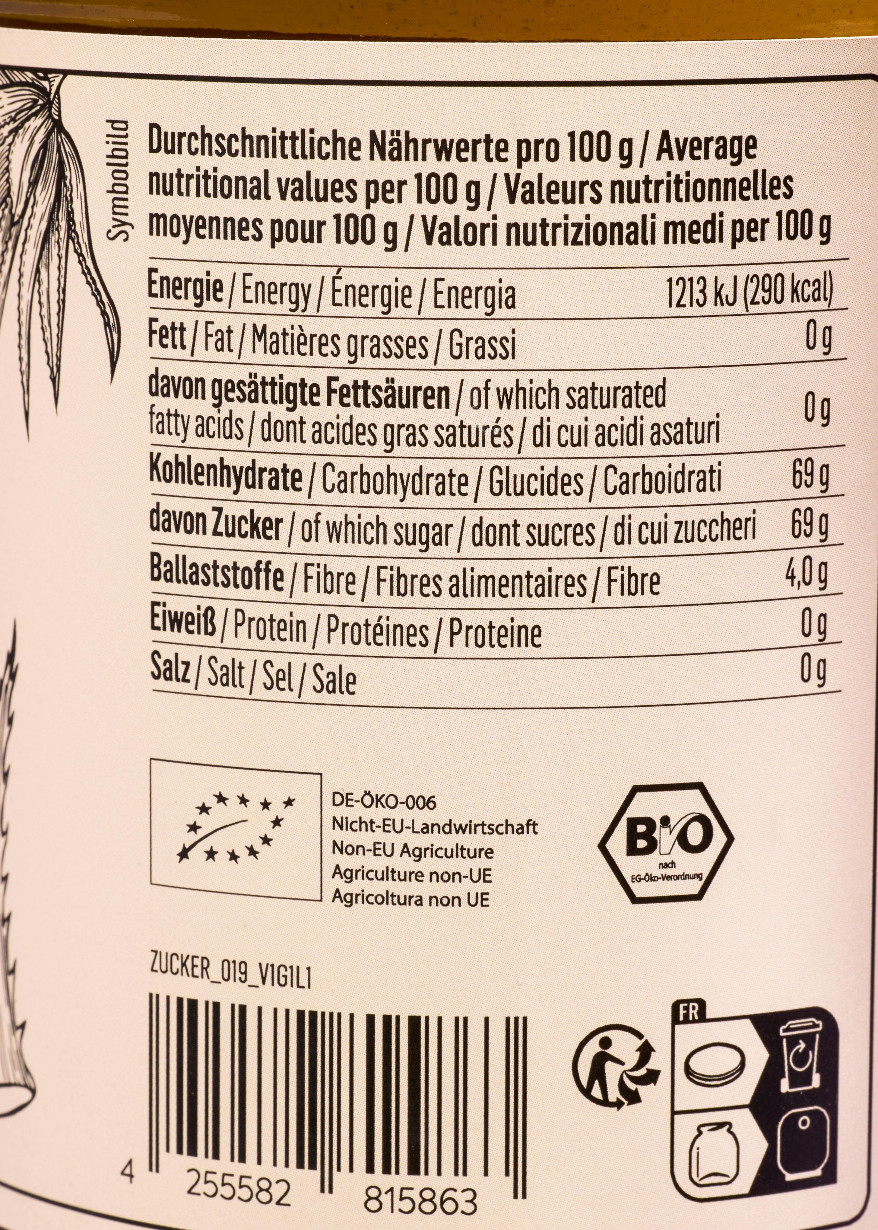 Heller Bio Agavendicksaft 500 ml