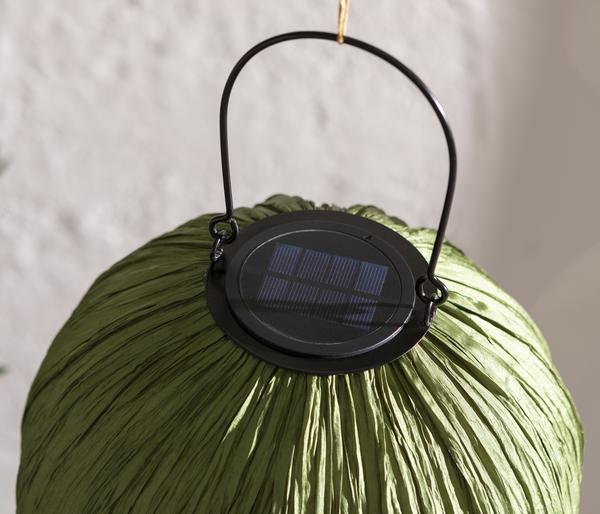 Dehner Solar-Laterne Kaja, ca. Ø27/H33 cm