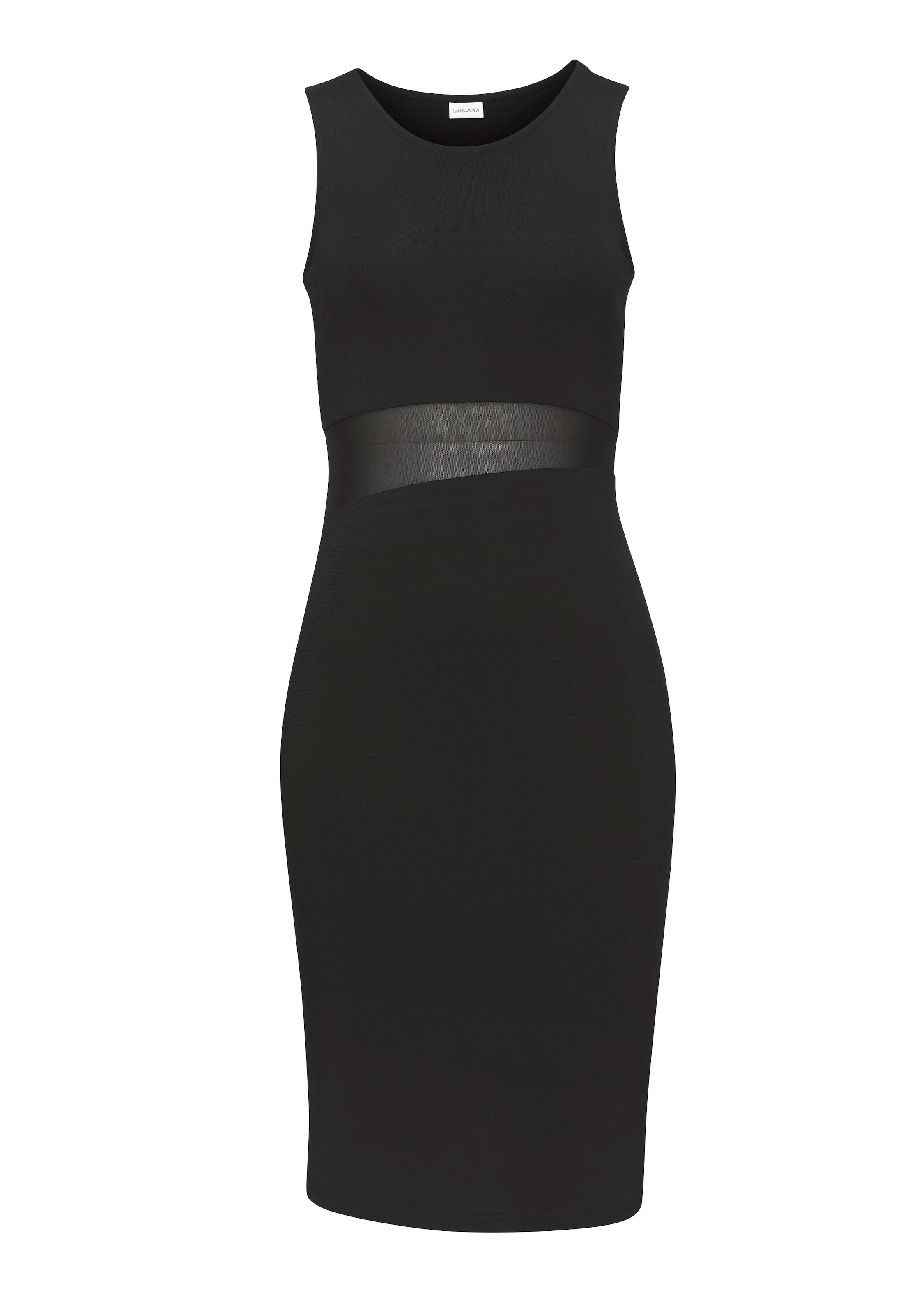 LASCANA Partykleid mit Mesheinsatz