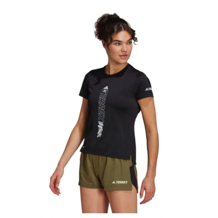adidas Dame T-shirts Agravic Shirt Sort