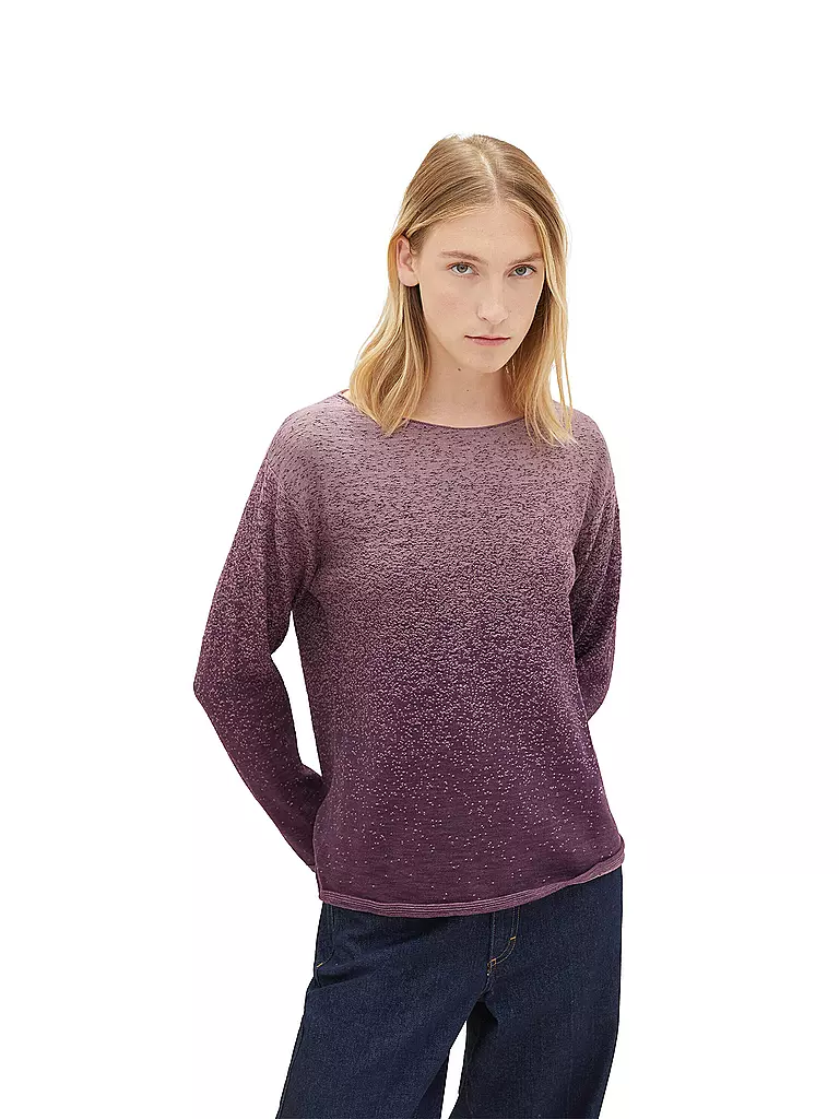 TOM TAILOR Pullover lila