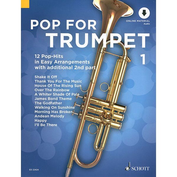 Schott Pop For Trumpet Vol.1