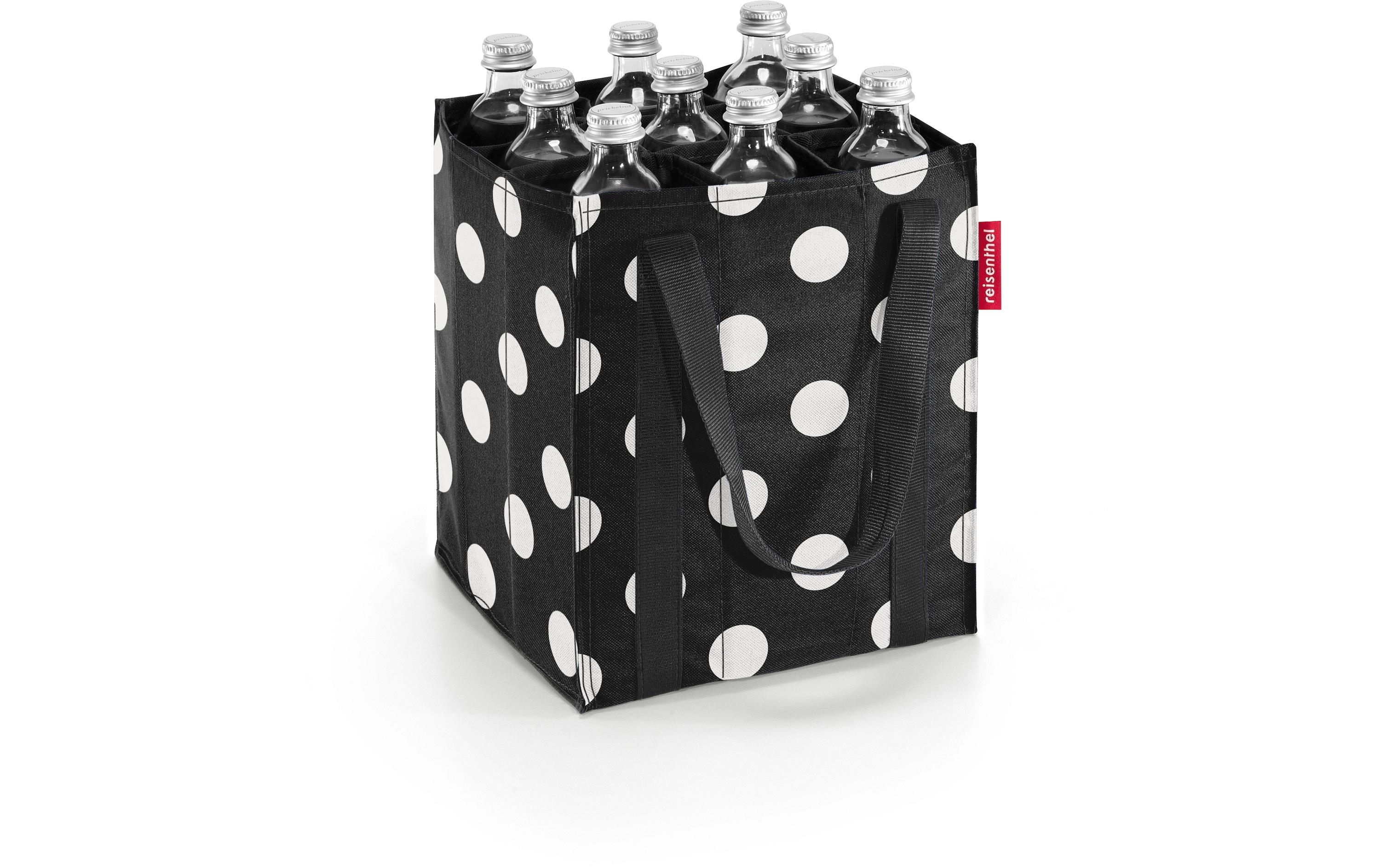 Flaschentasche Dots WhiteBottlebag für Wohnbereich und Picknick
