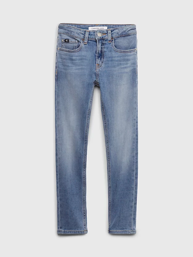 Calça jeans skinny de cintura média