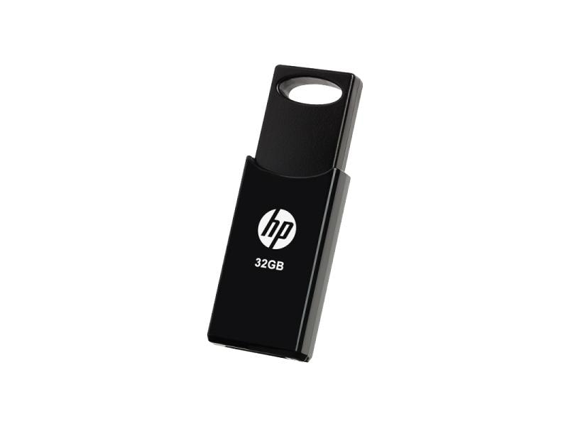 HP USB-Stick 2.0 v212w  32 GB USB-Stick mit 32 GB Speicherkapazität und 14 MB/s Lesegeschwindigkeit