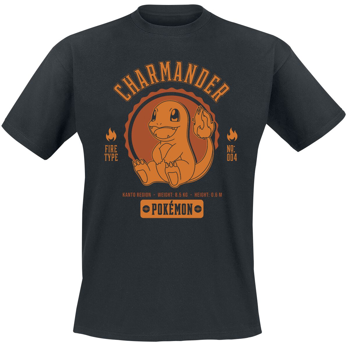 Salamèche | Pokémon T-Shirt Manches courtes