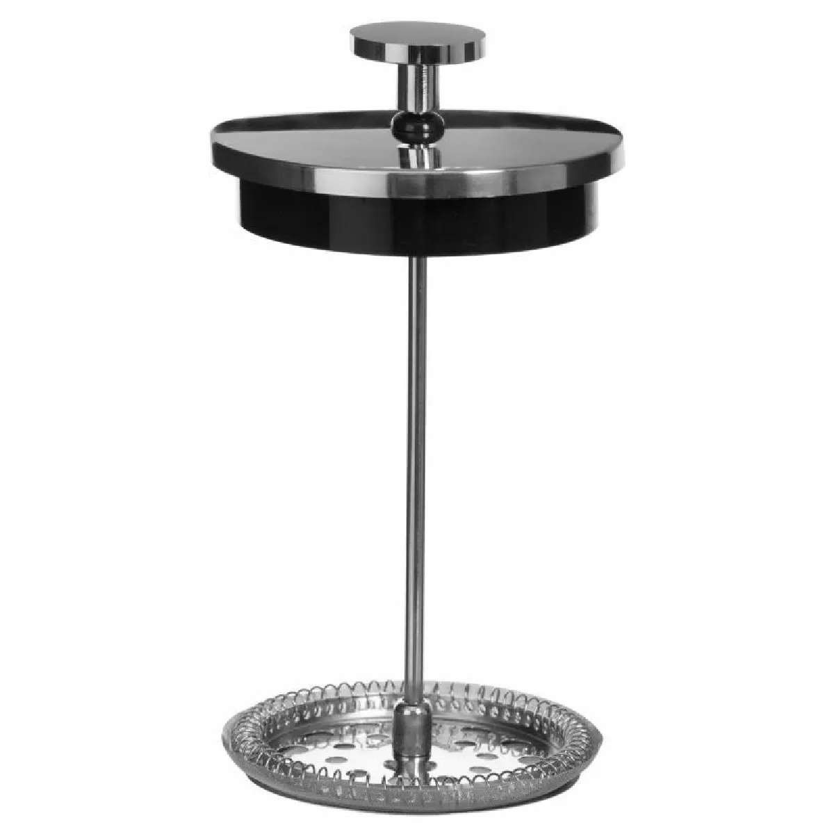 Coffret Cafetière & Tasses - Noir/Transparent