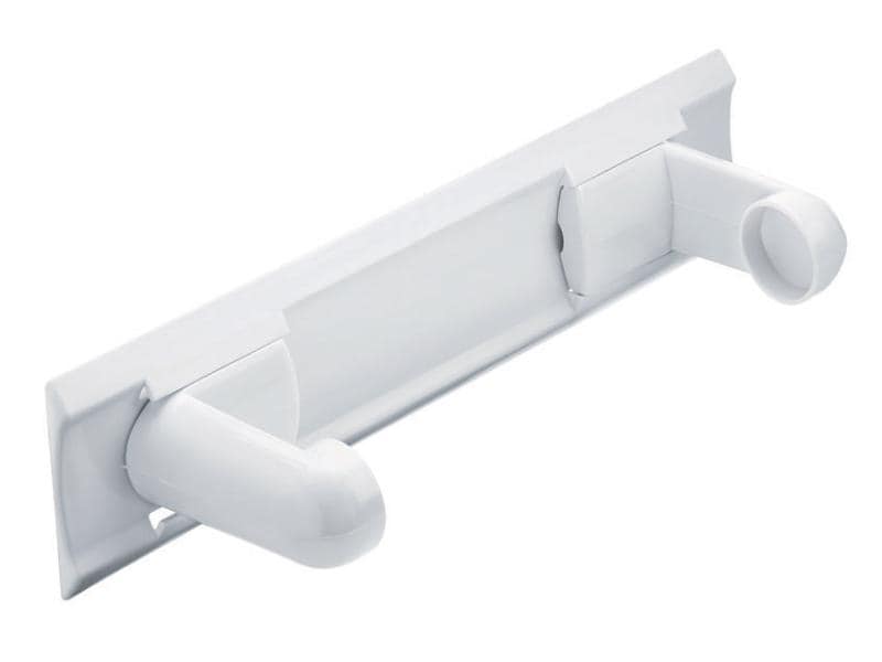 Rotho Küchenrollenhalter Rollo Weiss Papierrollenhalter aus Kunststoff