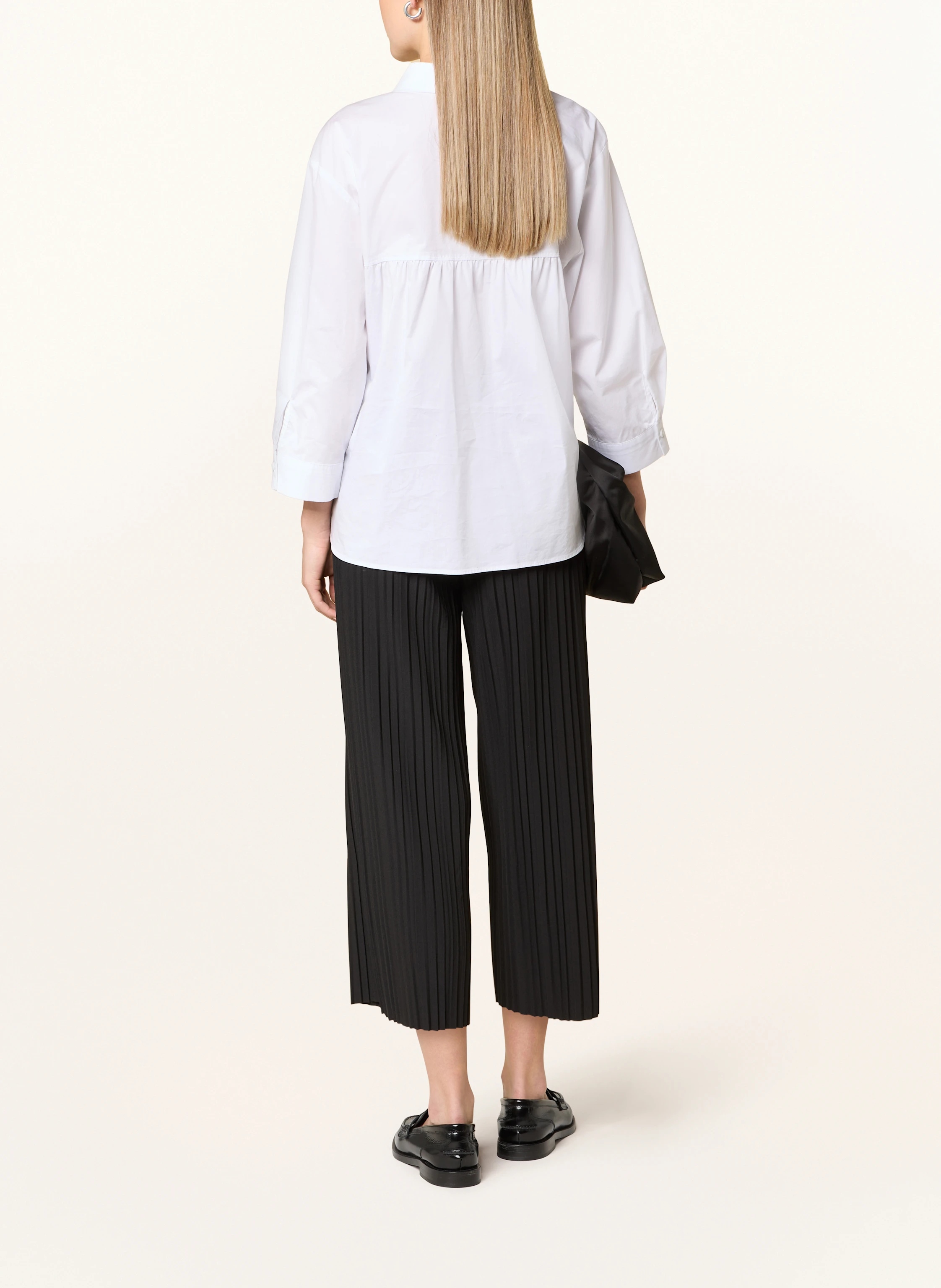 s.Oliver BLACK LABEL Culotte mit Plissees