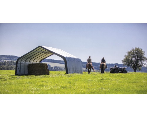 ShelterLogic weidetent 49,6 m² 680 x 730 cm groen