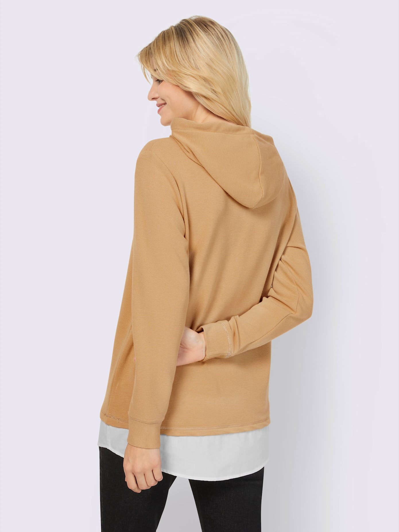 Sweatshirt 2 en 1 t-shirt 2 en 1