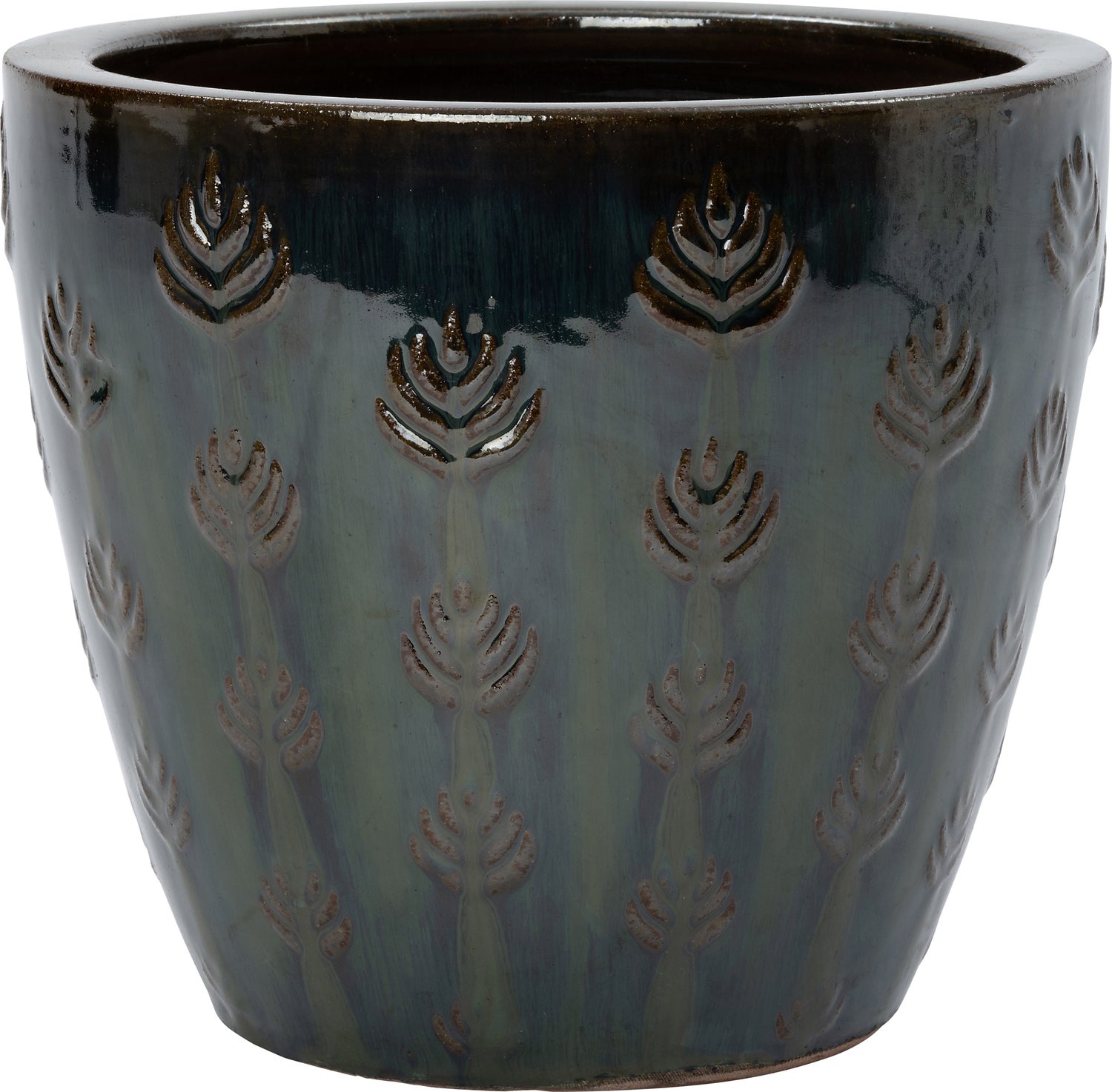 Intratuin bloempot Varen groen D 37 H 32 cm