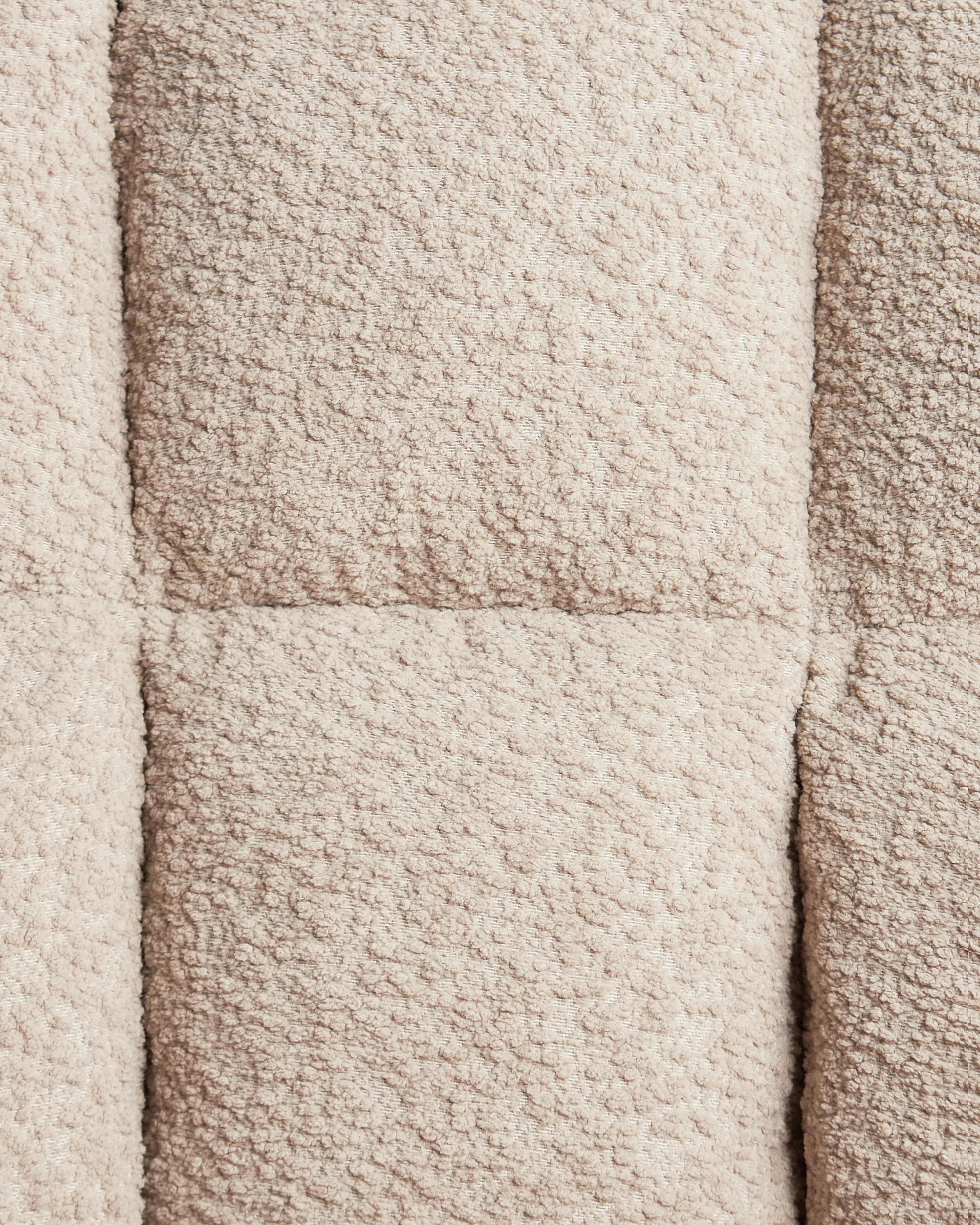 Bureaustoel PALMDALE Bouclé Beige