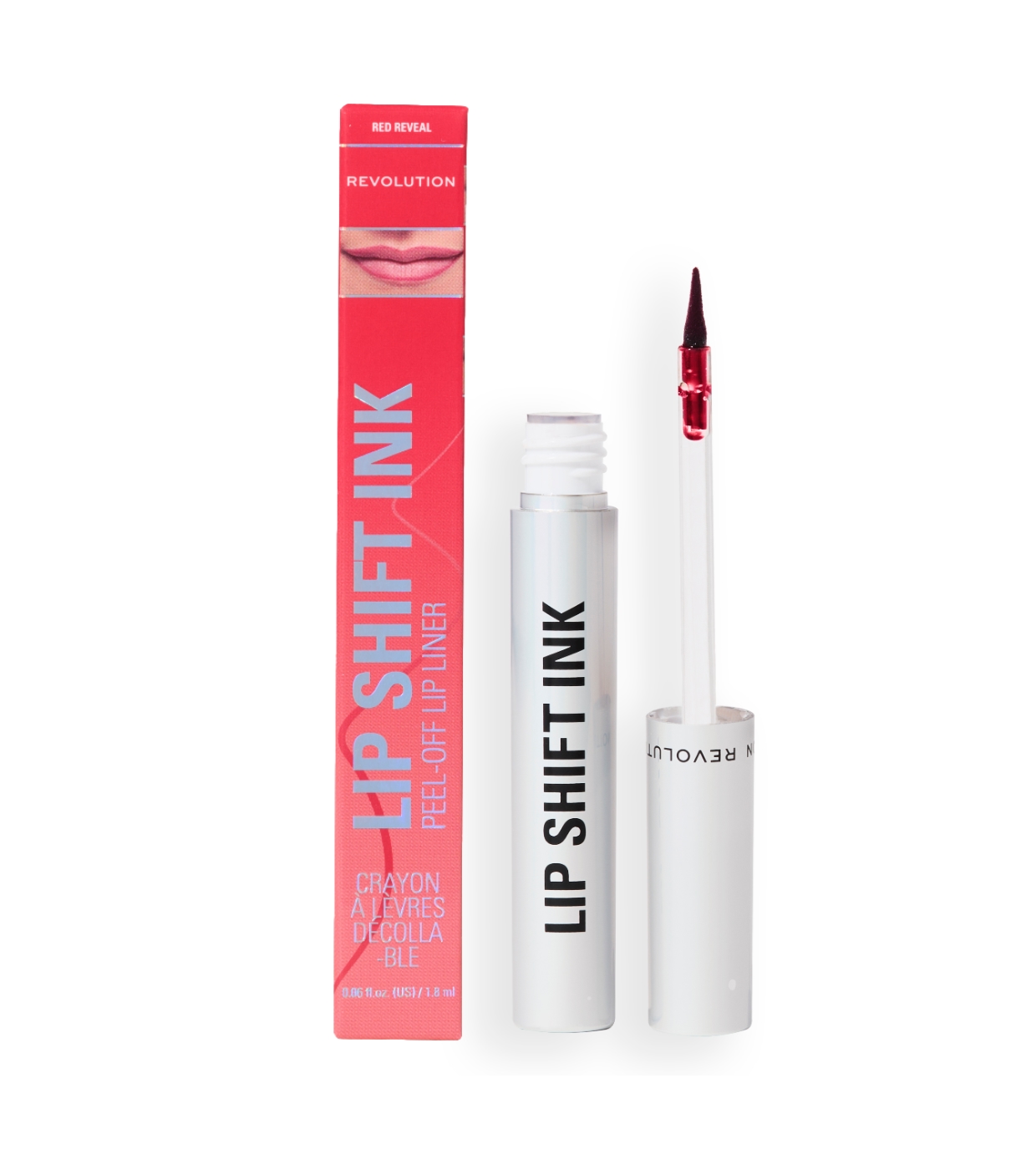 Makeup Revolution - Delineador de Lábios Lip Shift Ink Peel Off - Red Reveal