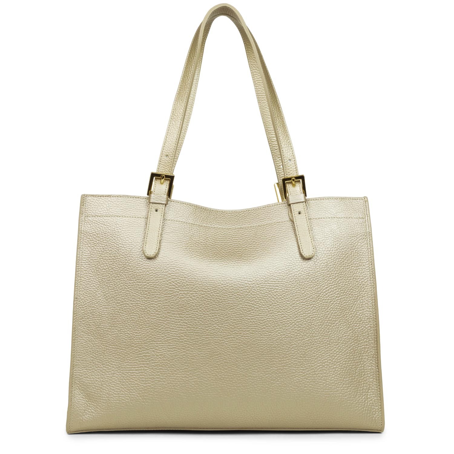 Foulonné Double-Grand sac cabas épaule