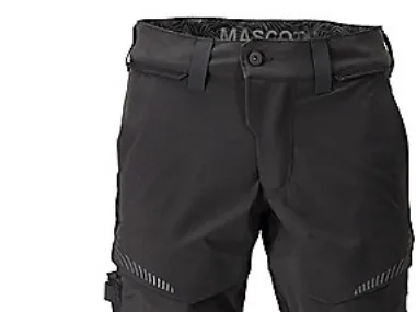 MASCOT® WORKWEAR MASCOT® CUSTOMIZED Shorts, stretch, lav vægt model 22149-605 sort 29C48