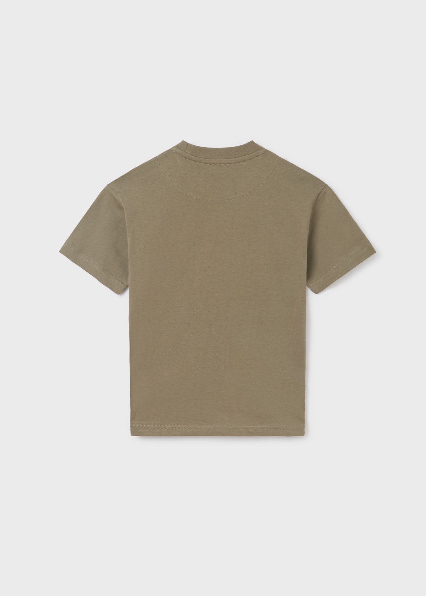 Camiseta infantil de algodão estampada
