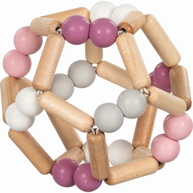 Goki Baby - Greifling Elastik Ball rosa
