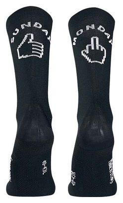 Chaussettes Unisexe Northwave Sunday Monday Noir