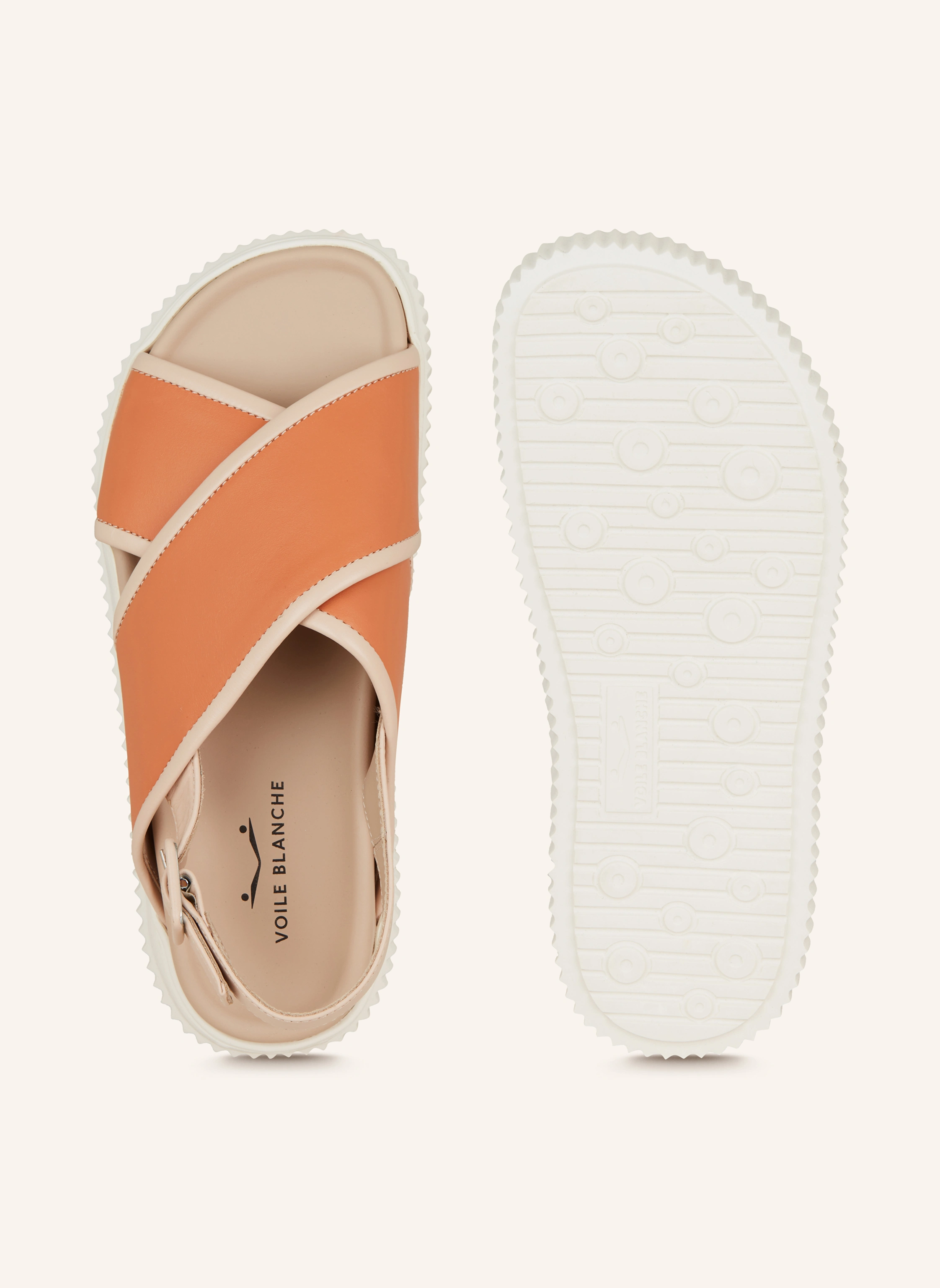 VOILE BLANCHE Plateau-Sandalen LISA