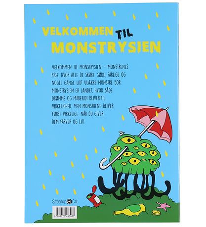Straarup & Co Malbuch - Das Große Monster Malbuch - Dänisch