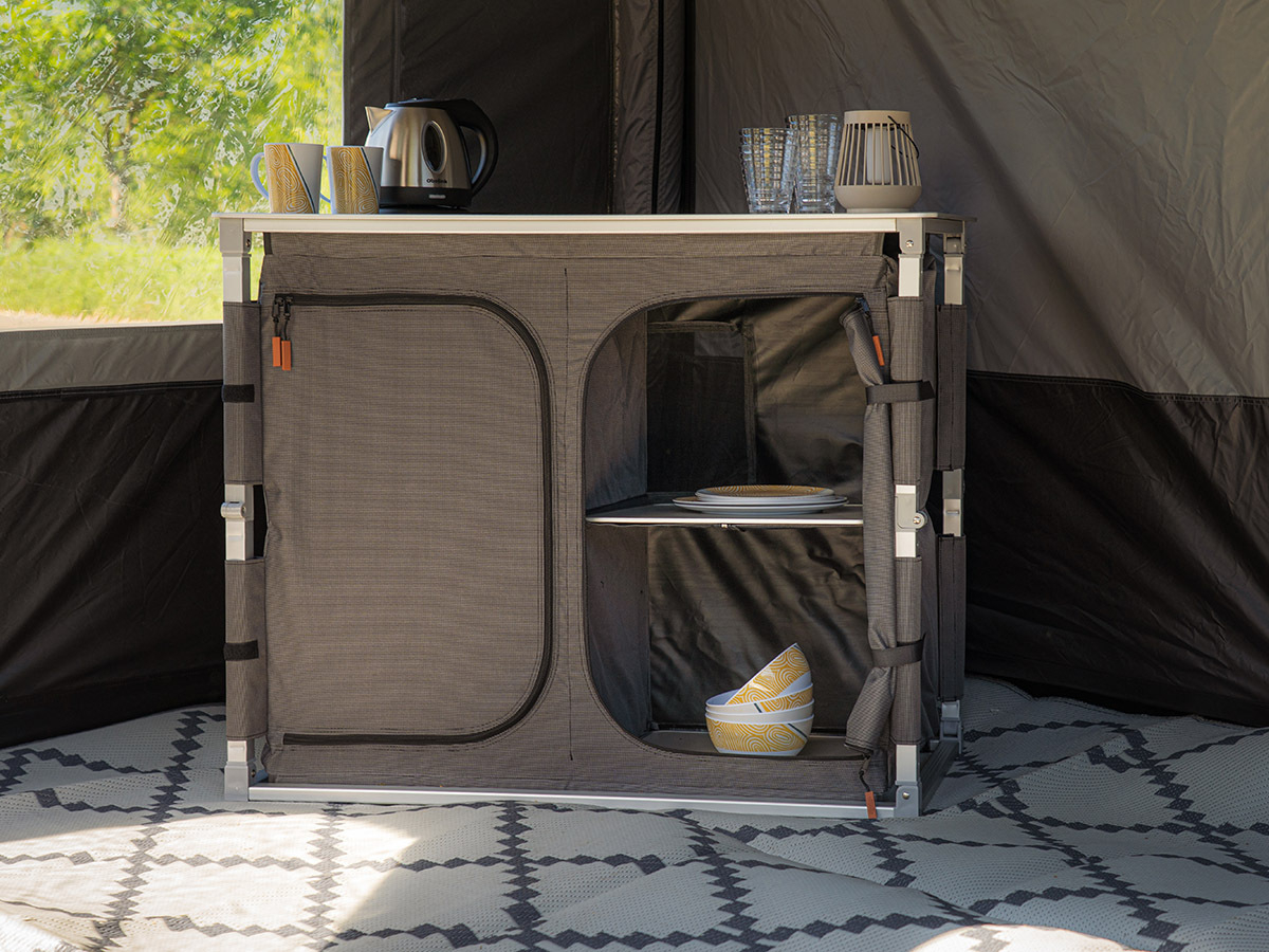 Obelink Ravenna Alu Quick campingkast - Grey