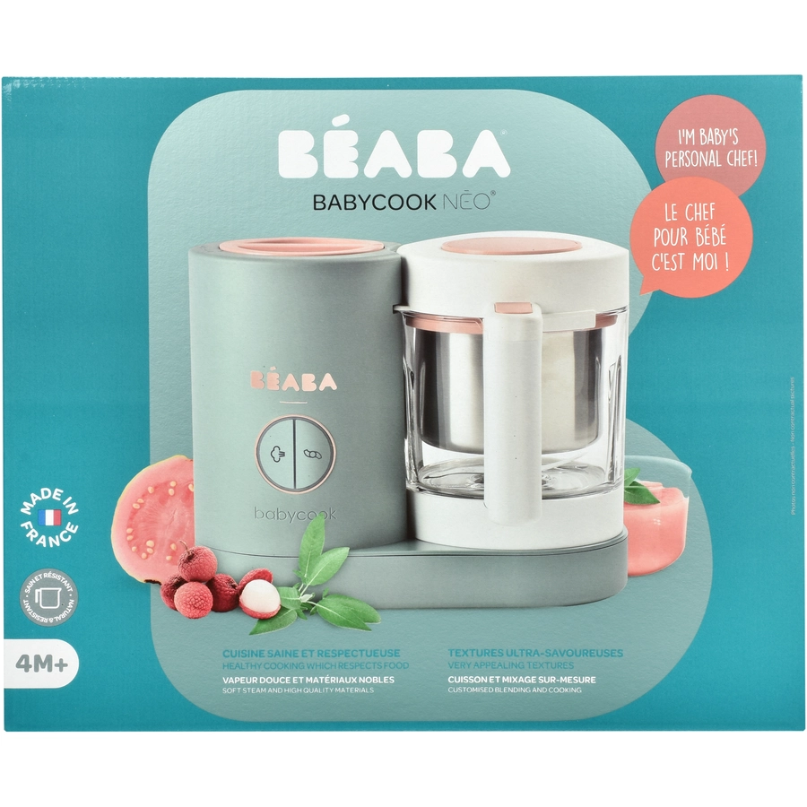 BEABA® Küchenmaschine Babycook® NEO 4-in- 1 eucalyptus grün