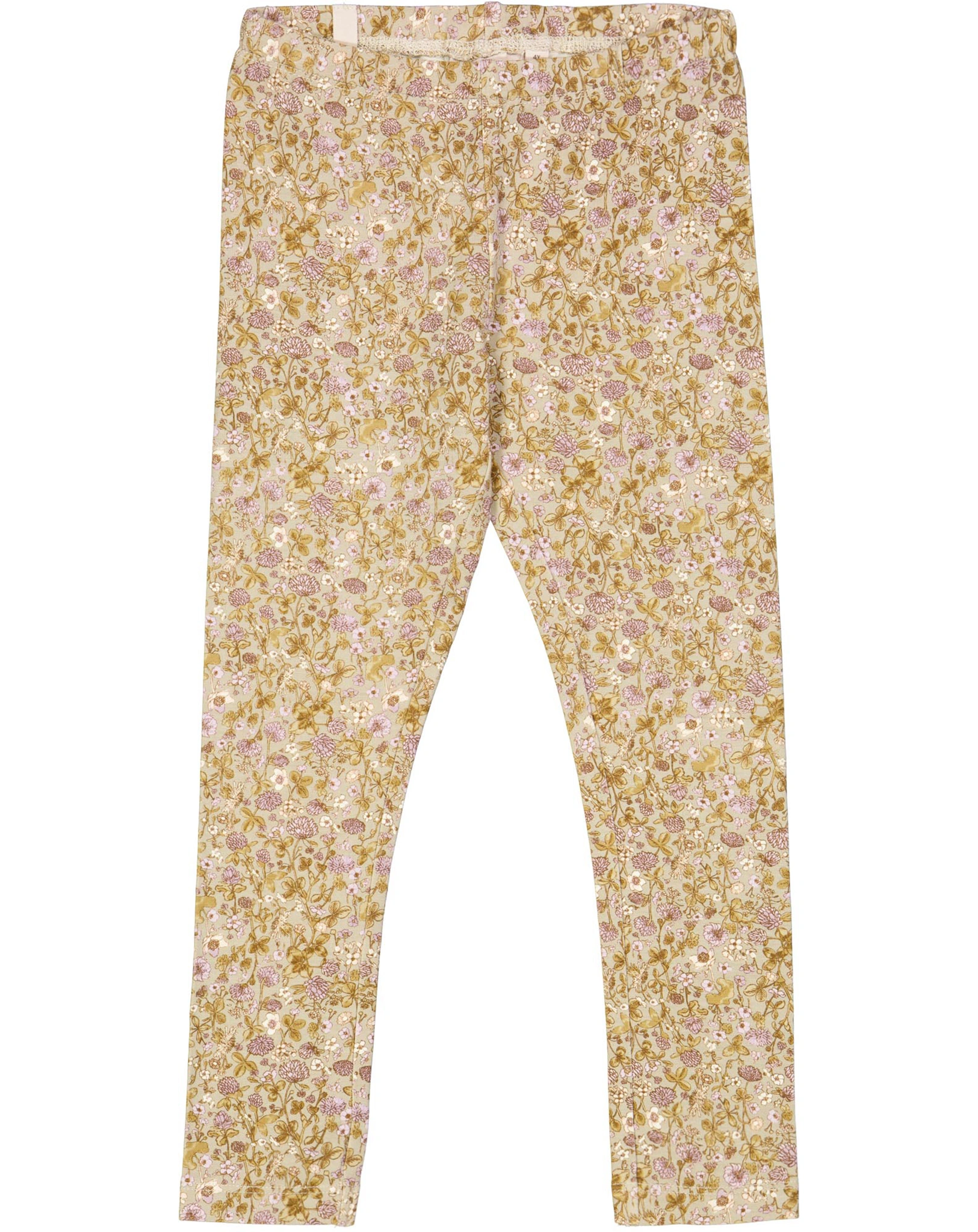 Leggings FOSSIL FLOWERS in grau