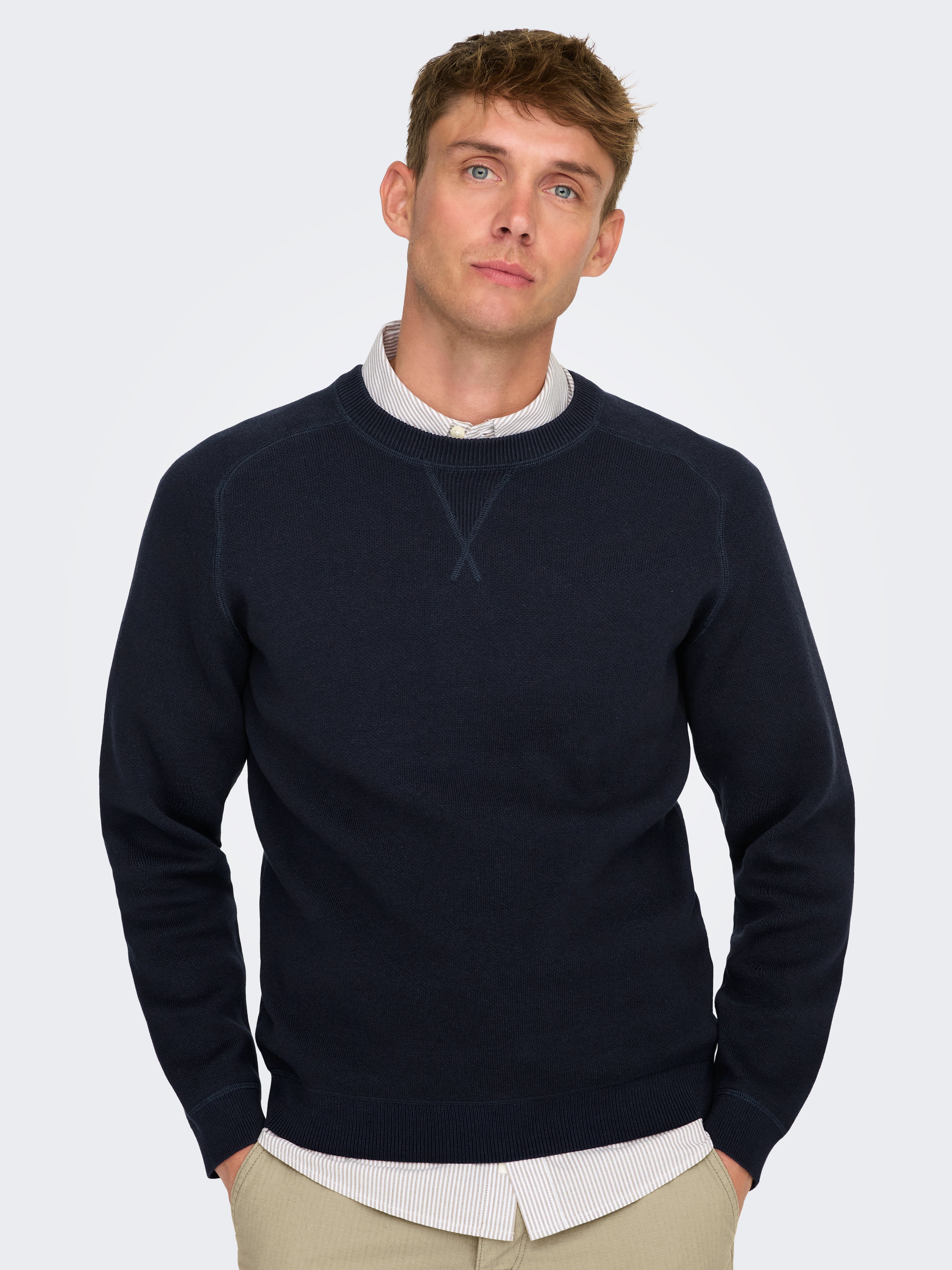 ONSPIN Pullover Dark Navy