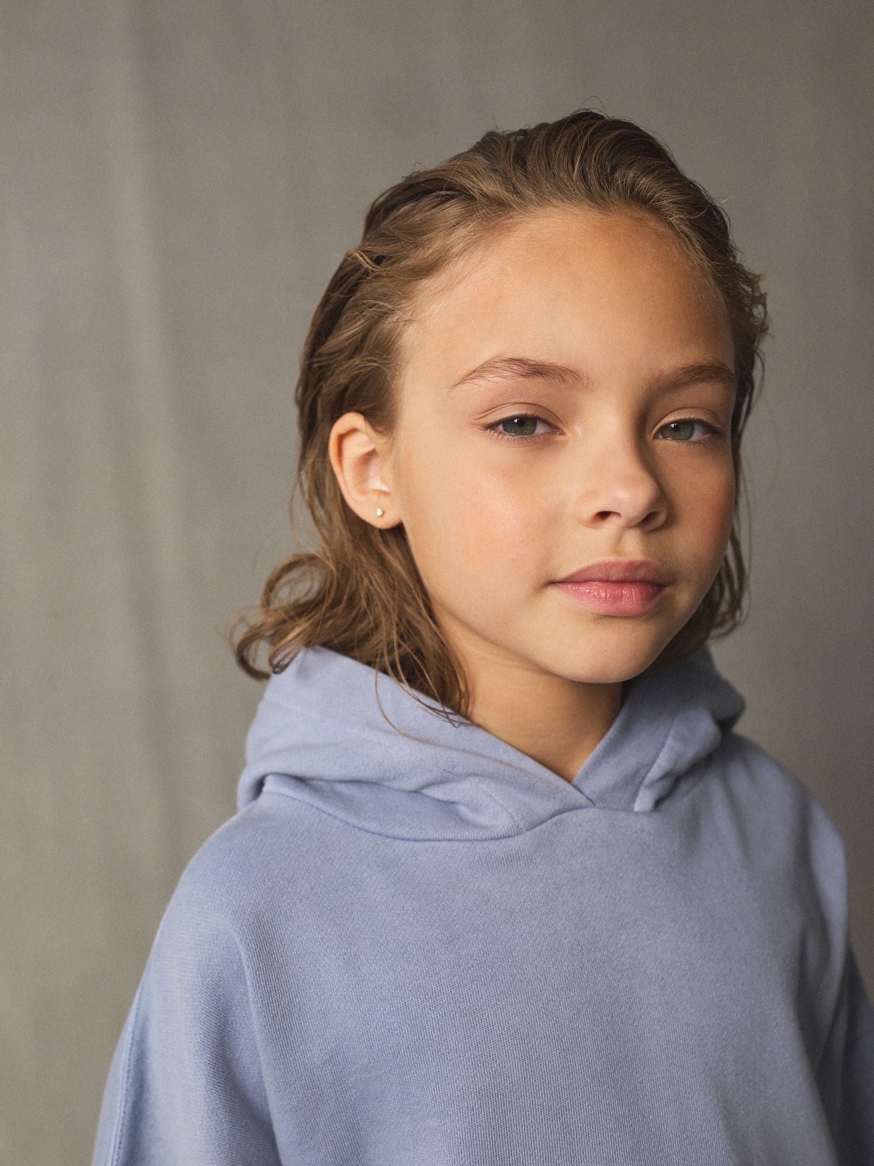 Blauw - Hoodie (3 - 16 jr)