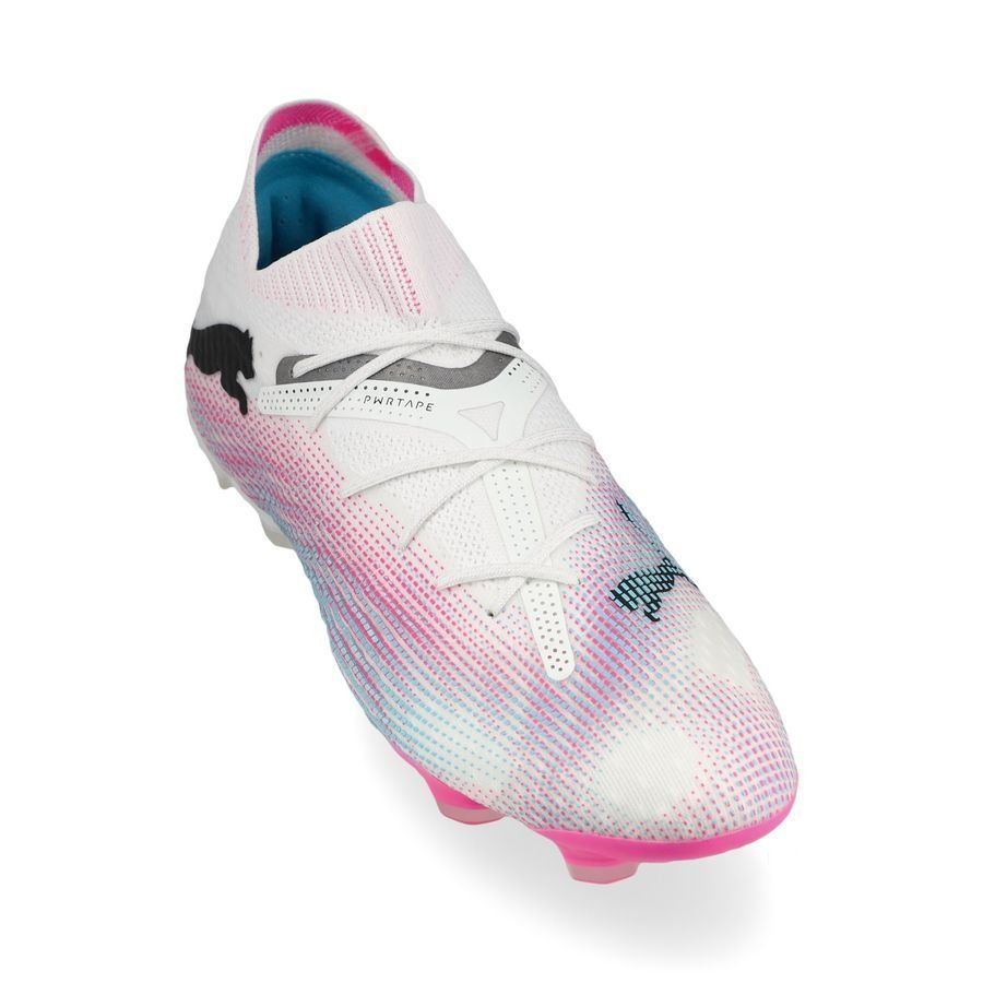 PUMA Future 7 Ultimate FG/AG Phenomenal - Blanc/Noir/Poison Pink Femme