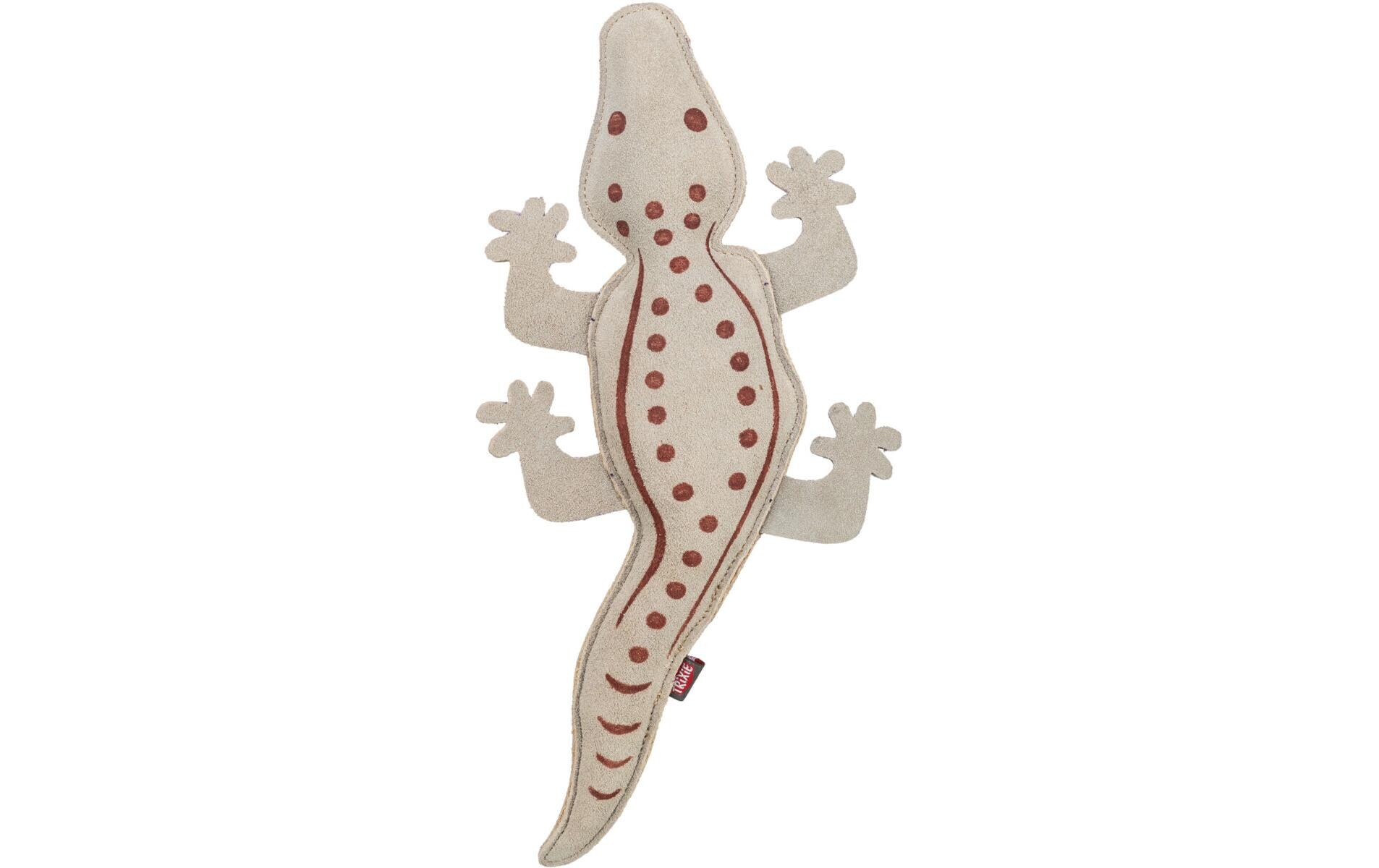 Hunde-Spielzeug Salamander 37 cmLederspielzeug für Hunde