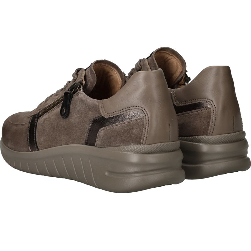 Hartjes Wave Sneakers Taupe Dames