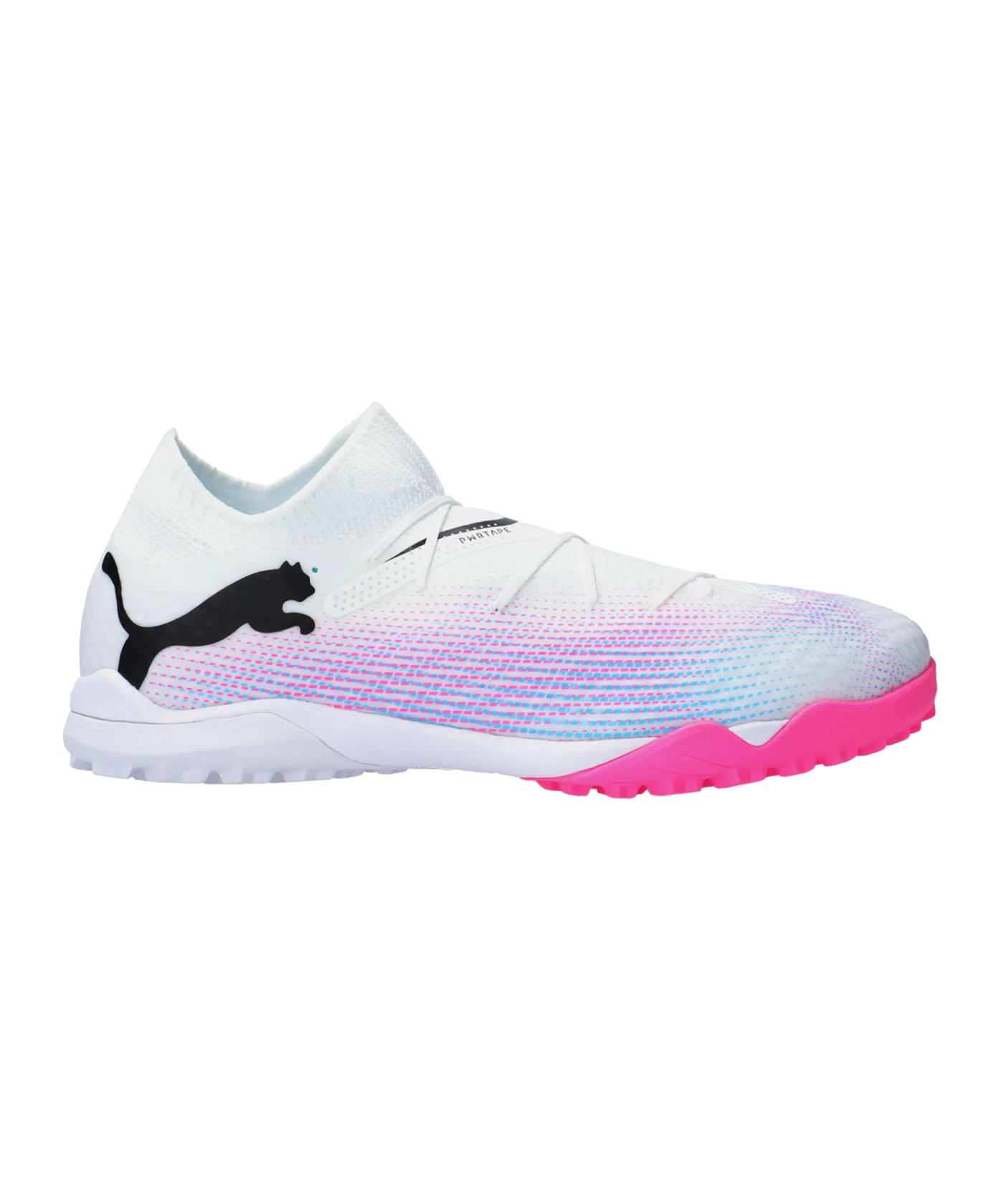 PUMA FUTURE 7 Pro Cage Phenomenal Weiss Schwarz Pink F01