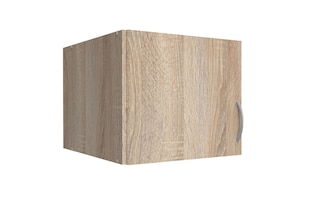 Schrankaufsatz 45 x 40 x 54 cm Holznachbildung braun