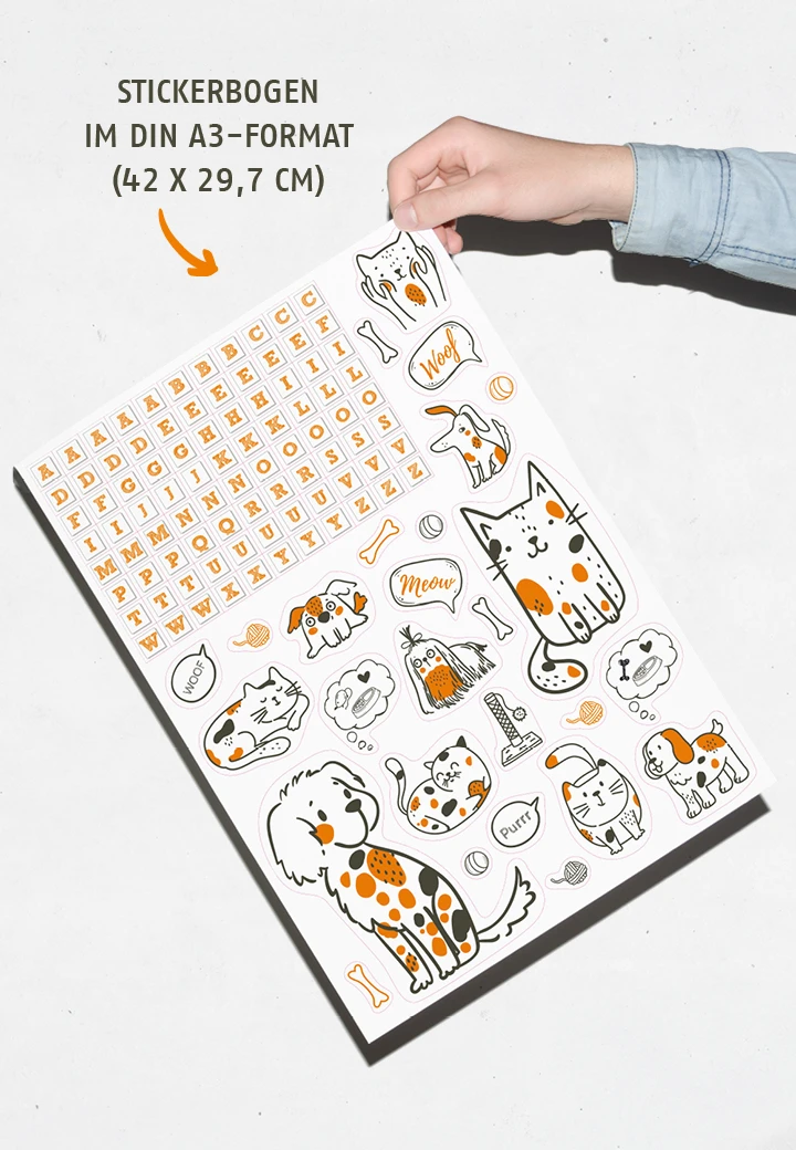Sticker Futtertonne