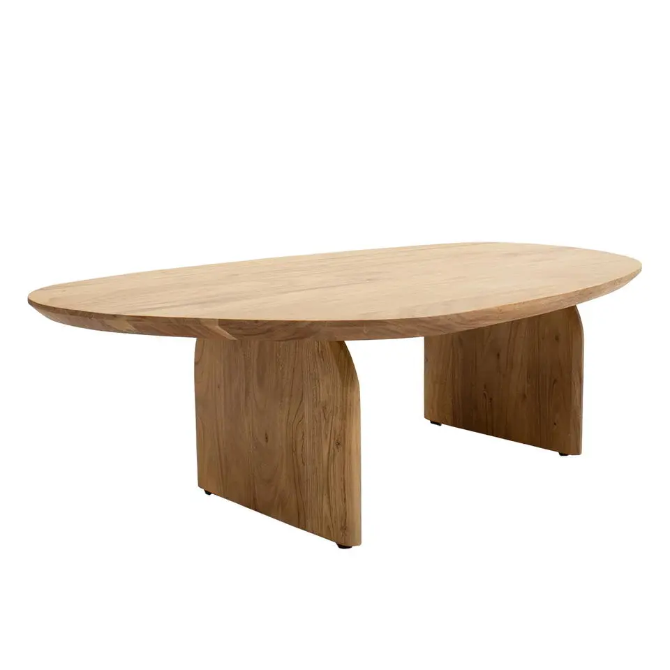 Salontafel Organisch - Naturel - 135cm - Salontafel Floor