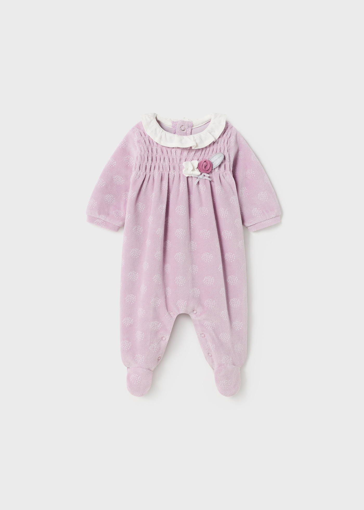 pijamas Better Cotton para recém-nascidos que soltam pelos